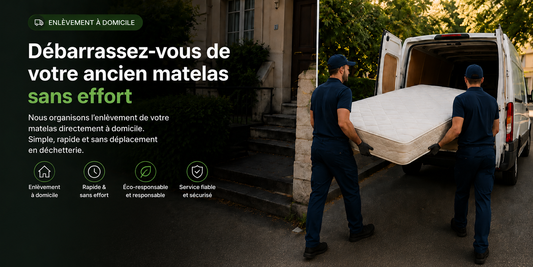Enlèvement de matelas à domicile partout en France